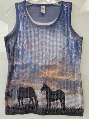 Western Sequin Tanktop